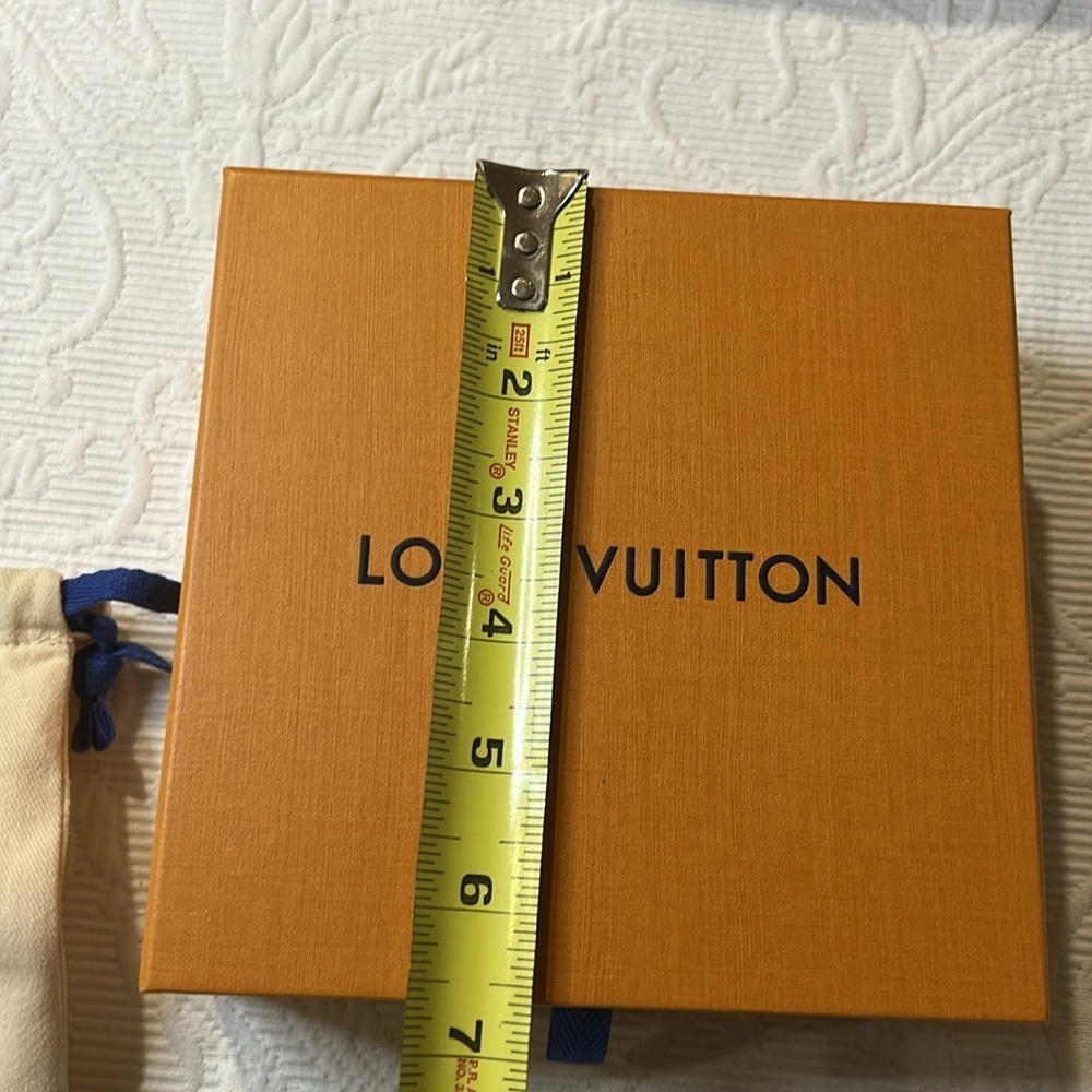Louis Vuitton Orange Box Set with Blue Ribbon - Picture 6 of 11